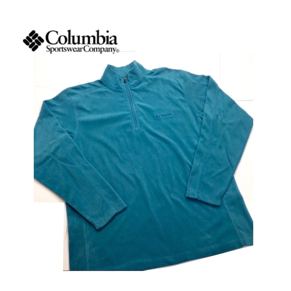 Columbia Klamath 1/4 Zip Fleece Waffle Shirt